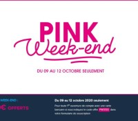 boursorama pink week-end 130 euros offerts