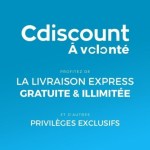 Cette offre devrait vous plaire si vous commandez souvent chez Cdiscount Cette offre devrait vous plaire si vous commandez souvent chez Cdiscount