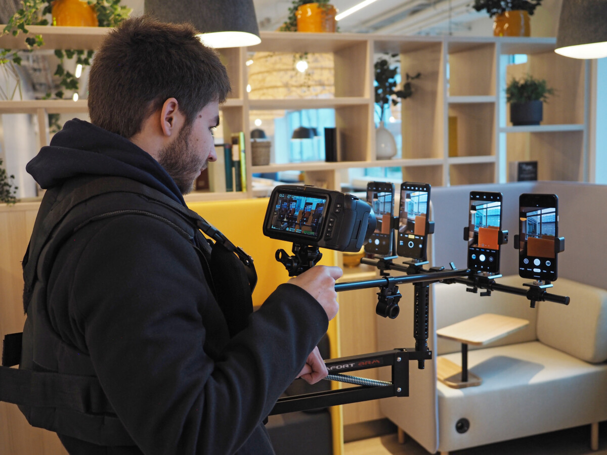 Test en condition réel DxOMark écran smartphone