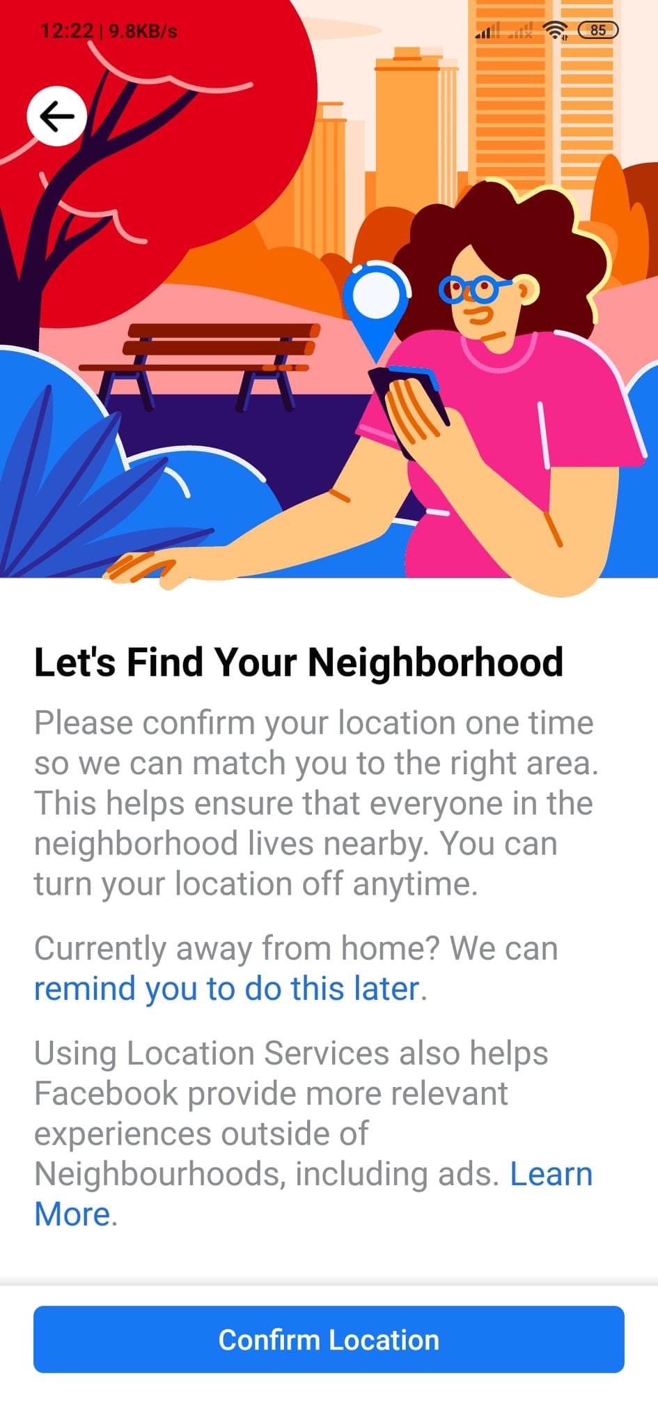 Facebook « Neighborhoods »