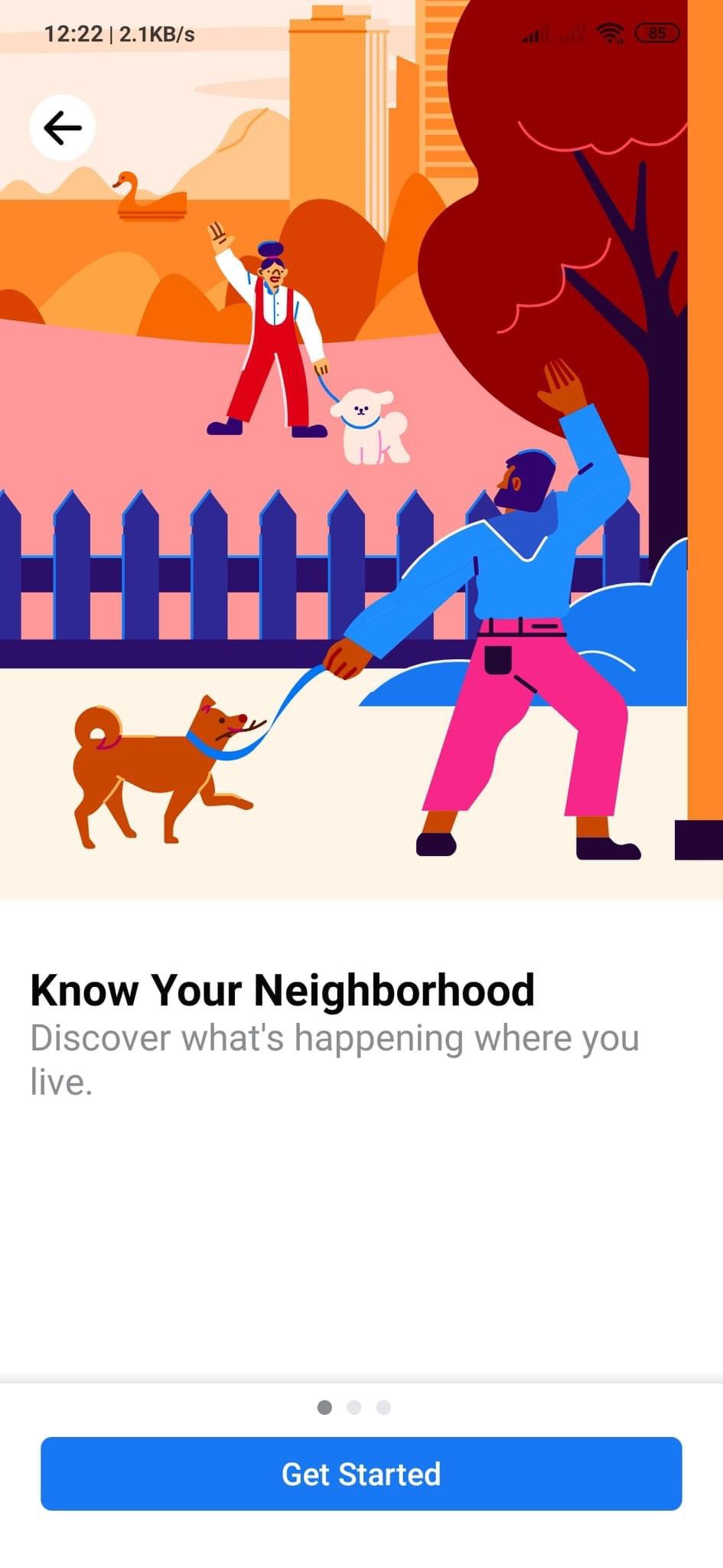 Facebook « Neighborhoods »