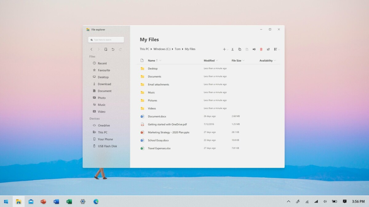 Fluent Design Windows 10 concept vGLAD (1)
