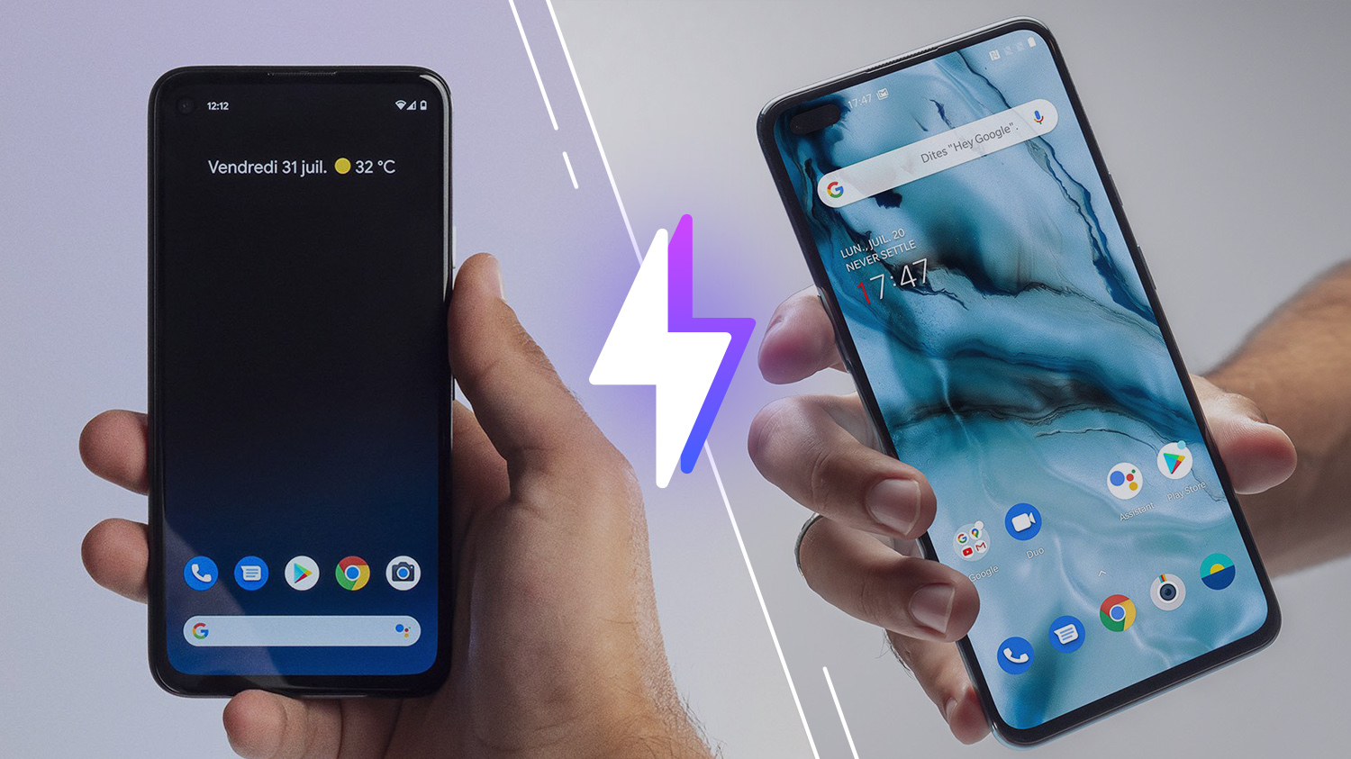 Google Pixel 4a vs OnePlus Nord