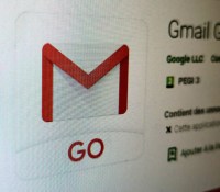 L'application Gmail Go sur le Play Store // Source : Frandroid