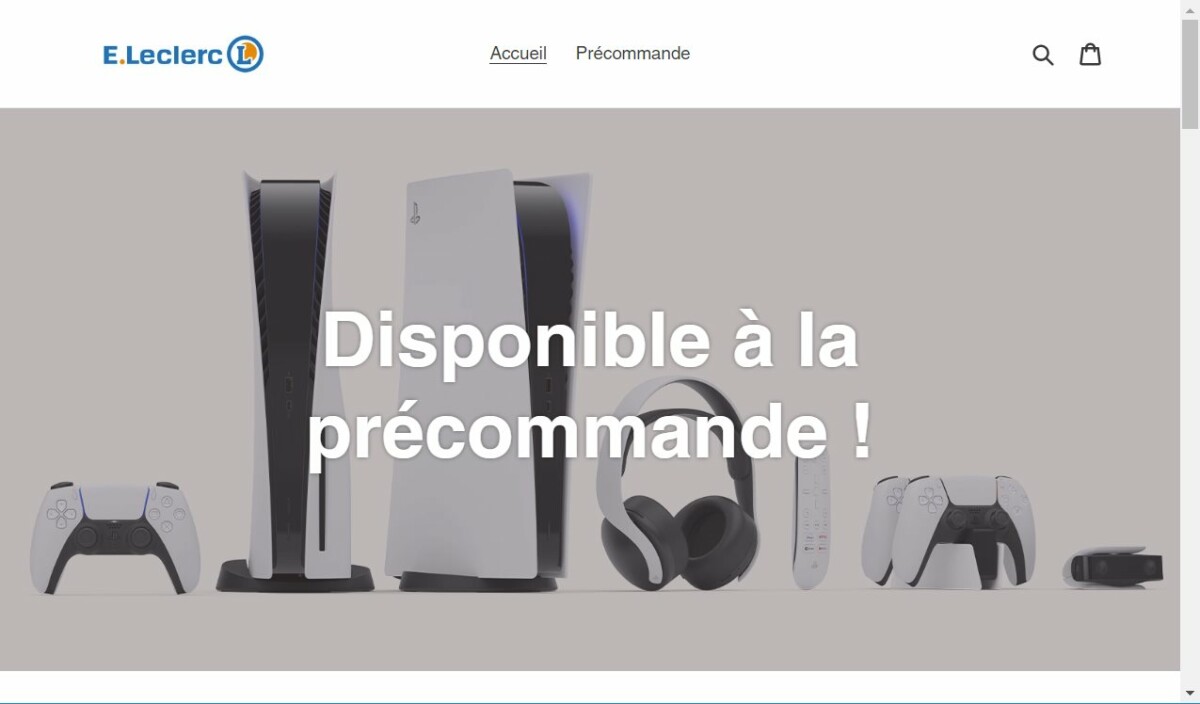 Leclerc precommande