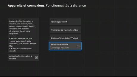 Connexion à distance depuis sa console Xbox