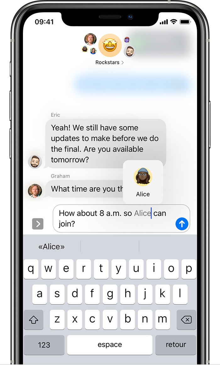 iPhone Messages iOS 14 mention