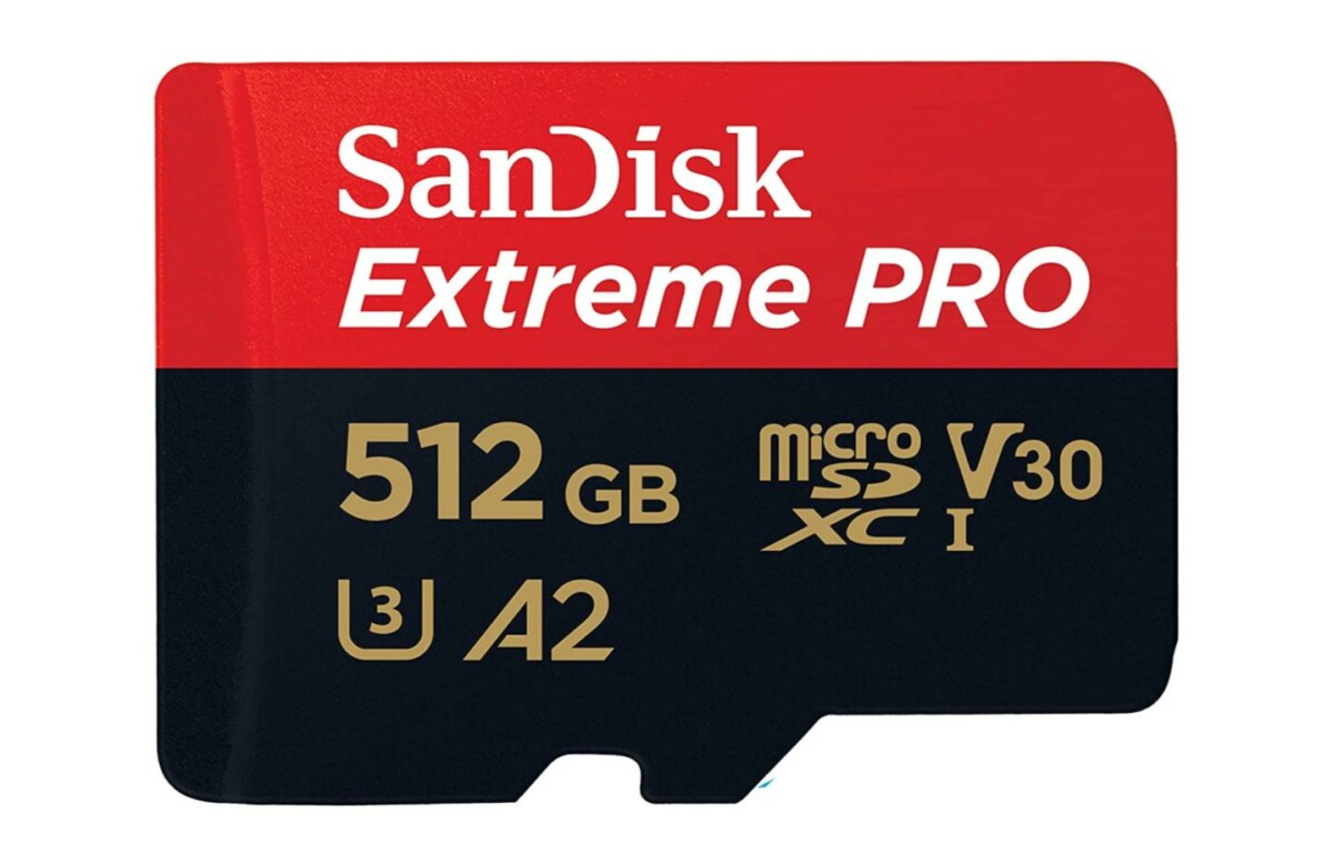 microSD sandisk extreme pro 512 Go