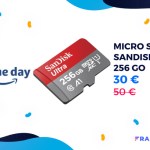 Seulement 12 centimes le Go pour une microSD 256 Go lors du Prime Day