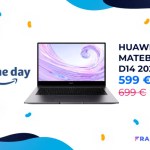 Le Huawei MateBook D 14 2020 coûte 100 € moins cher pour le Prime Day