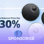 Prime Day : jusqu’à 30 % de remise sur les aspirateurs-robots Roborock