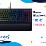 Le clavier Razer Blackwidow Elite passe de 179 à 110 € pour le Prime Day