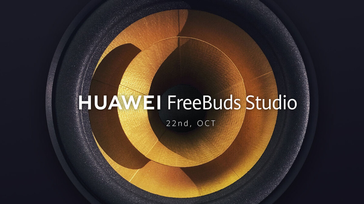 L'annonce de l'événement FreeBuds Studio par Huawei