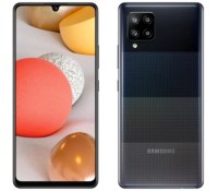 L'avant et l'arrière du  Samsung Galaxy A42 5G