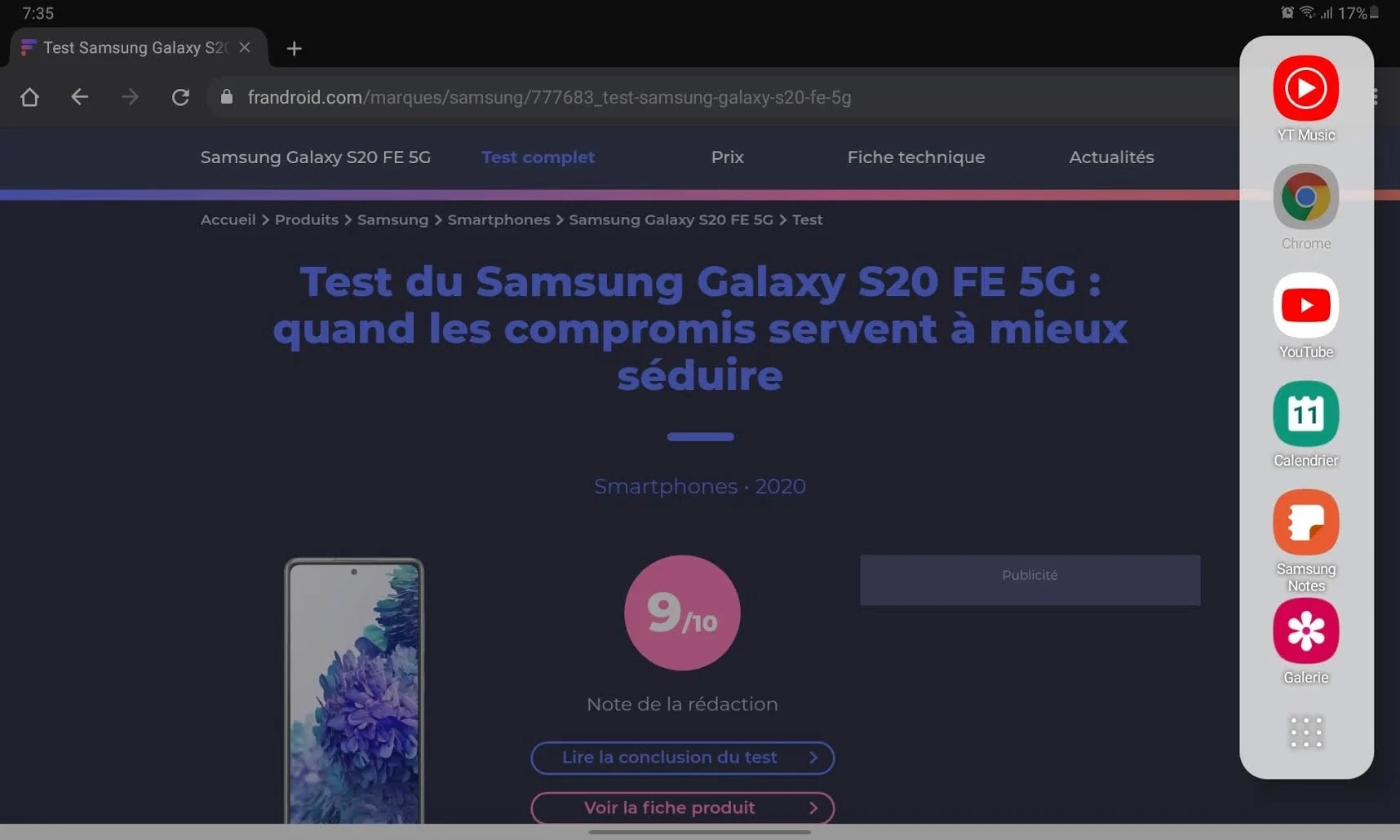 Samsung Galaxy Tab S6 Lite - Multitâche (1)