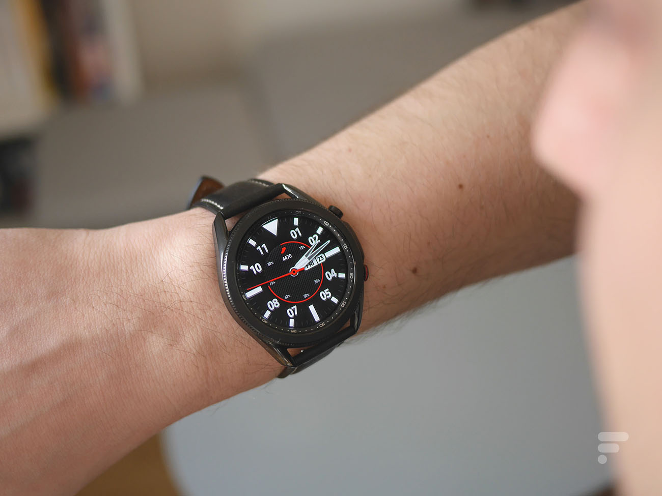 L'écran de la Samsung Galaxy Watch 3