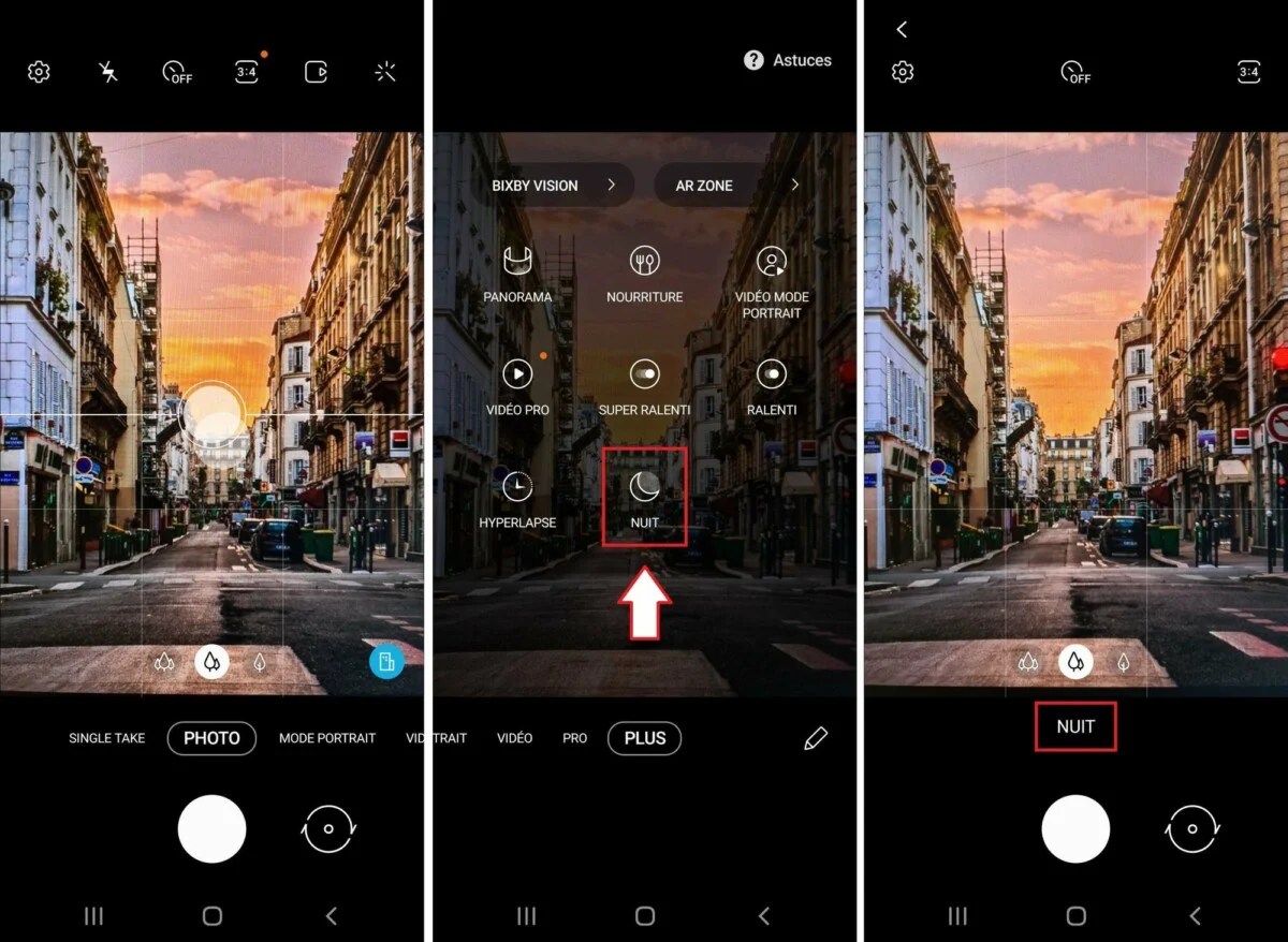 Samsung withgalaxy mode nuit oneui 2