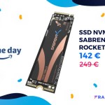 Le SSD NVMe 1 To Sabrent Rocket en PCIe 4.0 est à 142 € pour le Prime Day