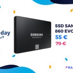 Rapport capacité/prix imbattable avec le SSD Samsung 860 EVO 500 Go à 55 €