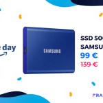 Le Prime Day permet d’obtenir le SSD portable Samsung T7 à moins de 100 €