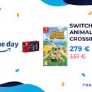 Le pack Nintendo Switch + Animal Crossing est à 279 € pour le Prime Day