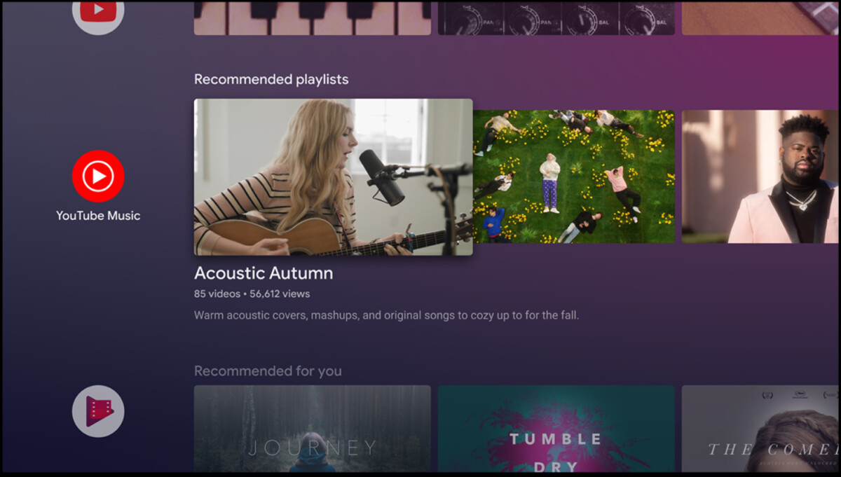 YouTube Music TV