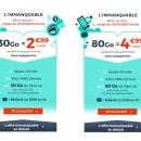 30 Go à 2,99 € ou 80 Go à 4,99 € : quel forfait mobile en promo choisir ?