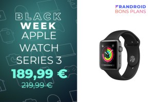 À 189 euros, l’Apple Watch Series 3 est la montre connectée la plus abordable de la Pomme