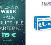 Black_Week_Pack Découverte Philips Hue Starter Kit Blanc et Couleur et prise connectée