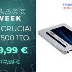 Le très bon SSD Crucial MX500 1 To est en promo à moins de 90 euros Le très bon SSD Crucial MX500 1 To est en promo à moins de 90 euros