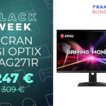 Cet écran gaming 27″ et 165 Hz de MSI est moins cher grâce à un code promo Cet écran gaming 27″ et 165 Hz de MSI est moins cher grâce à un code promo