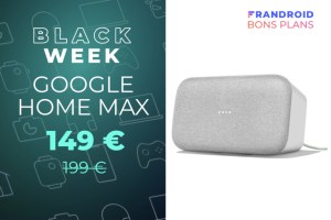 La grosse enceinte connectée Google Home Max baisse son prix de 50 euros