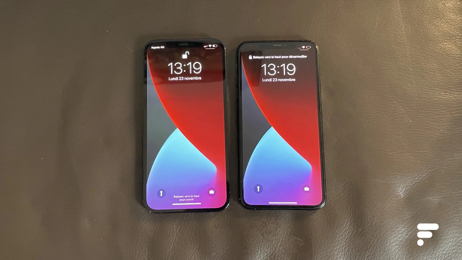 L'iPhone 11 Pro Max et l'iPhone 12 Pro Max