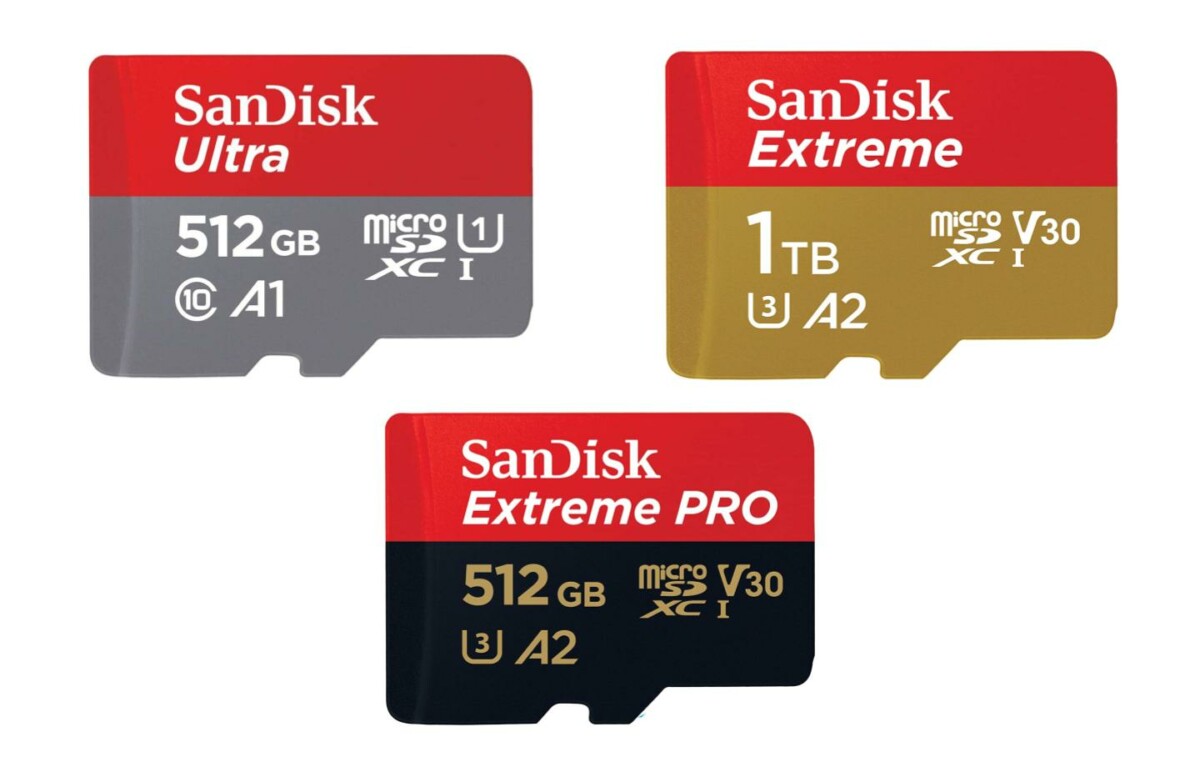 microSD SanDisk toute gamme