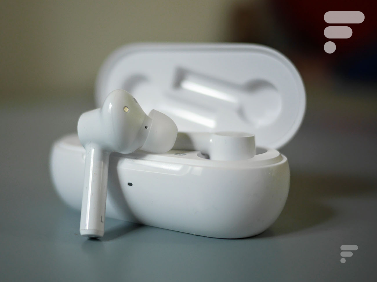 Le boîtier des OnePlus Buds Z