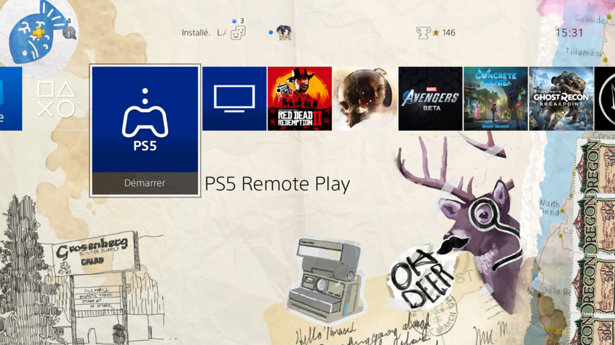 PS5 remote App PS4 playstation