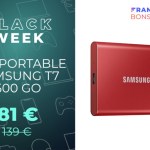 L’excellent SSD Samsung T7 est à son prix le plus bas pour le Black Friday