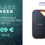 Le mini SSD portable SanDisk Extreme Pro de 500 Go est en promo sur Amazon