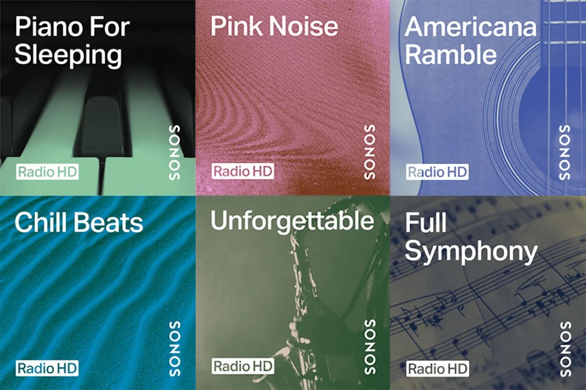 Sonos Radio HD programme