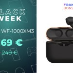 Sony WF-1000XM3 : une réduction de bruit active excellente pour 169 euros