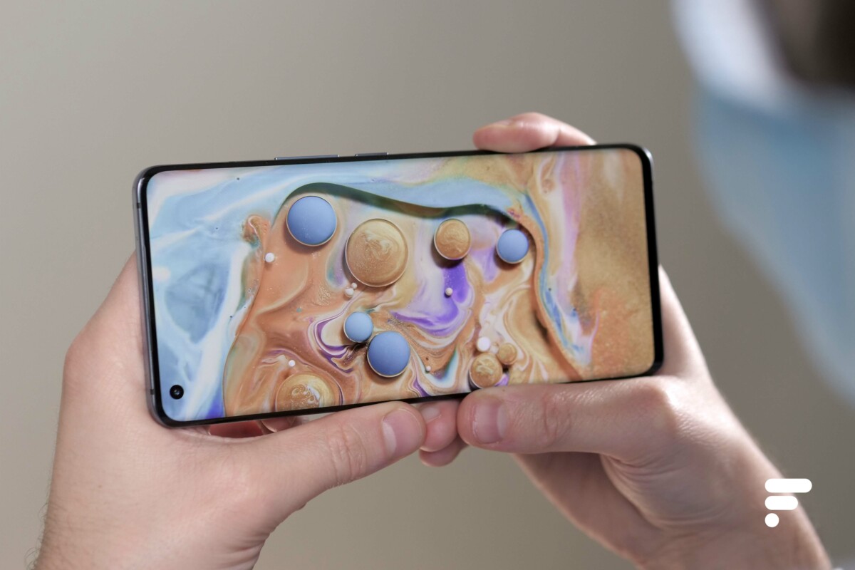 Écran allumé Vivo X51