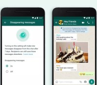 Les messages temporaires arrivent officiellement sur WhatsApp // Source : WhatsApp