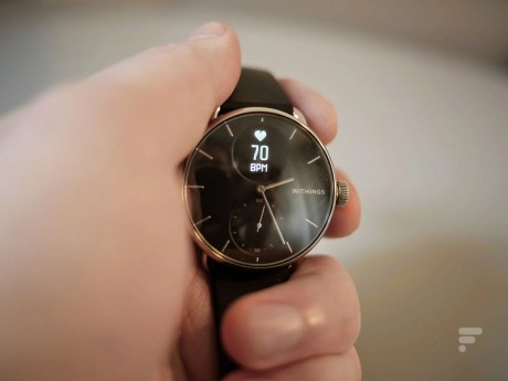 La Withings ScanWatch // Source : Frandroid