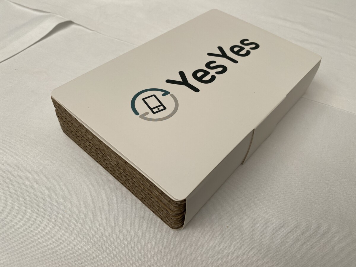 Le nouvel emballage YesYes en carton recyclable