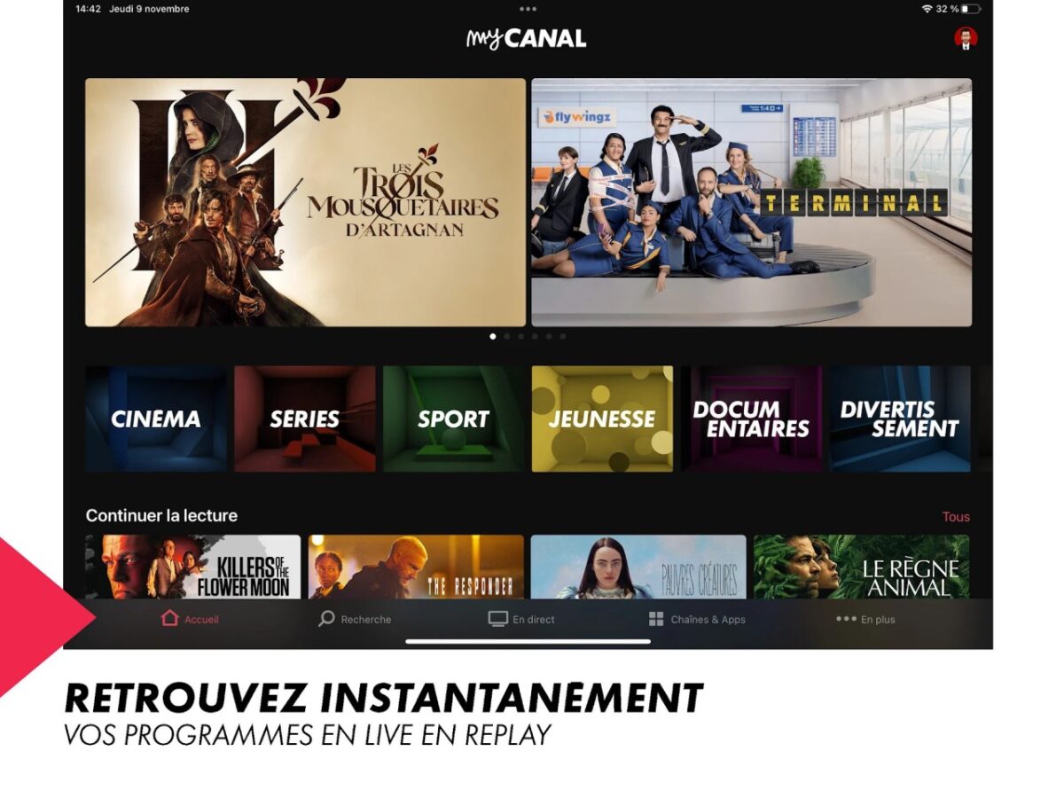 Télécharger CANAL+ (MyCanal) sur Android, Android (APK), iOS, macOS, en