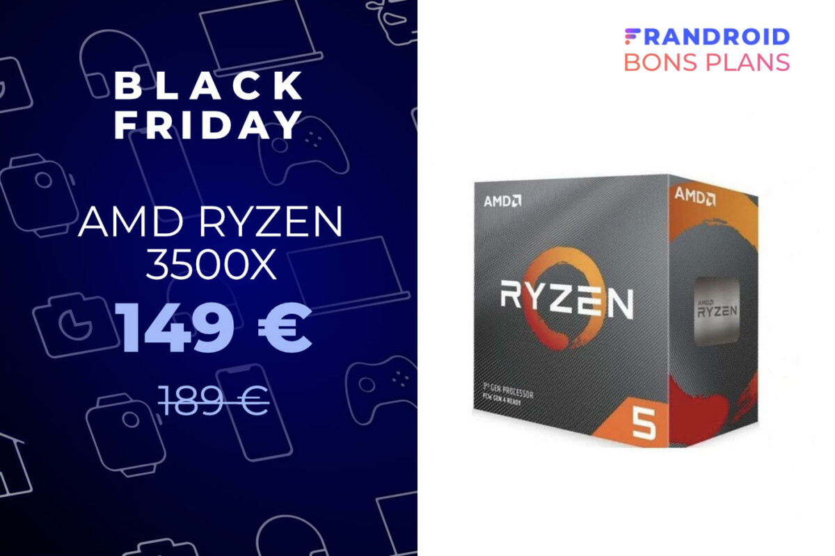 AMD Ryzen 3500X Black Friday 2020 Frandroid