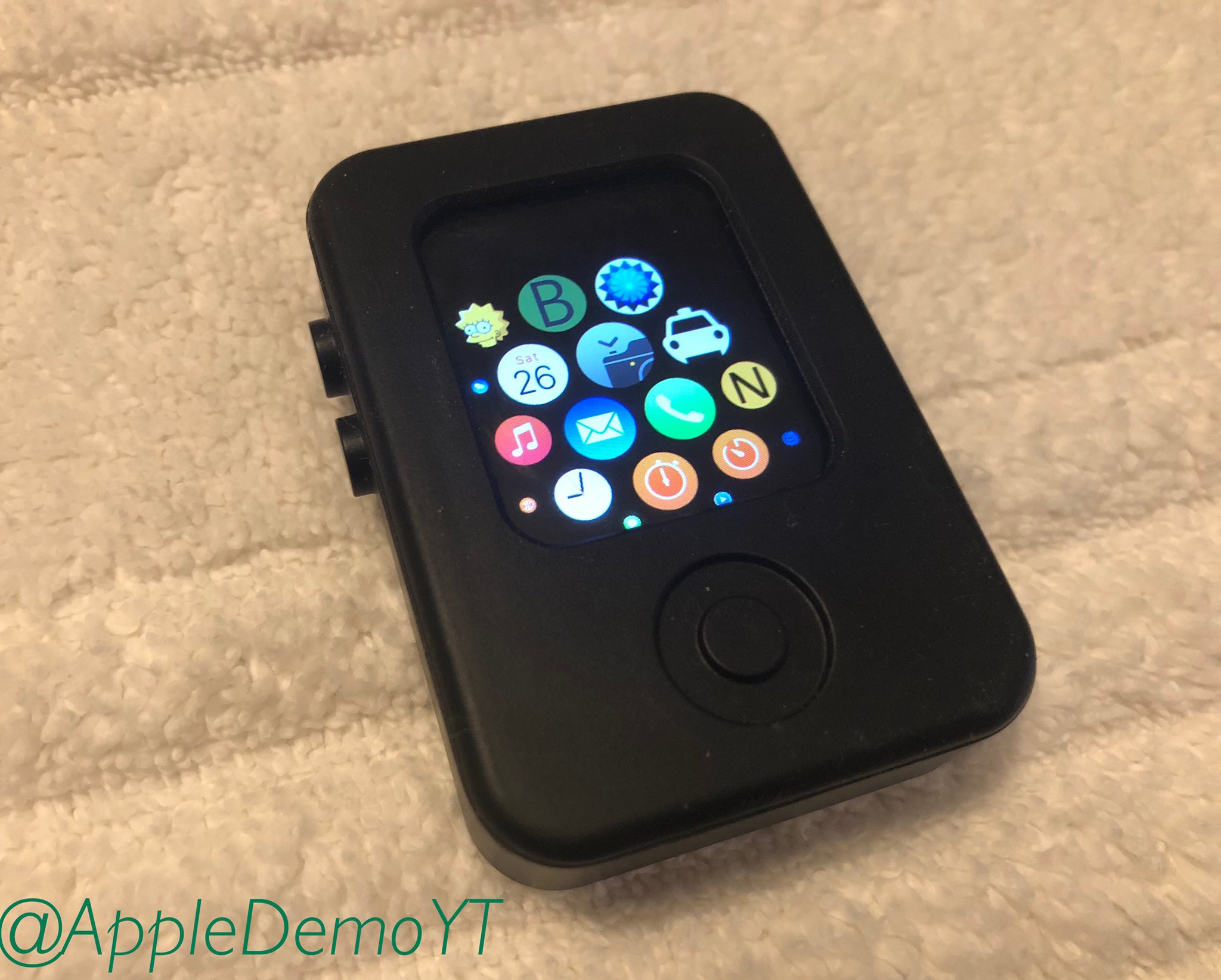 Un prototype d'Apple Watch