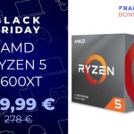 Offre Black Friday, le processeur AMD Ryzen 5 3600XT est à -28% Offre Black Friday, le processeur AMD Ryzen 5 3600XT est à -28%