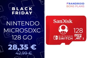 Exclusivité Black Friday : la microSD officielle de la Nintendo Switch est à -34 %