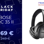 Merci le Black Friday, le Bose QC 35 II est disponible à seulement 169 €